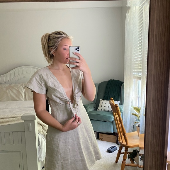 NAKD Linen Dress - Picture 6 of 11